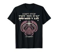Journey Groovy Don't Stop Believin' Scarab Vintage Band Maglietta