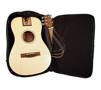 Journey Instruments Solid Sitka - Chitarra acustica da viaggio PJ410N con sistema brevettato pieghevole - Custodia zaino portatile (mogano africano)