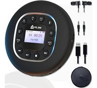 Journey Lettore CD HiFi Portatile, Cuffie Incluse, Radio FM, Scheda Sd