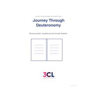 Journey Through Deuteronomy - Word Search: Not just puzzles. A guided journey through Scripture.