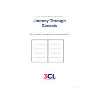 Journey Through Genesis - Word Search: Not just puzzles. A guided journey through Scripture.