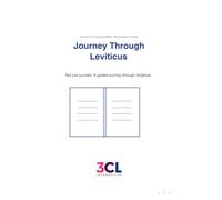 Journey Through Leviticus - Word Search: Not just puzzles. A guided journey through Scripture.