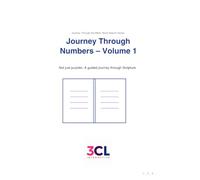 Journey Through Numbers - Word Search - Volume 1: Not just puzzles. A guided journey through Scripture.