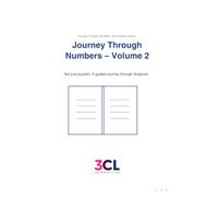 Journey Through Numbers - Word Search - Volume 2: Not just puzzles. A guided journey through Scripture.