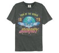 Journey - Tour Of The World - American Classici - Solido Grigio Adulto Manica