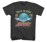 Journey - Tour Of The World - American Classici - Solido Grigio Adulto Manicotto