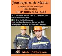Journeyman & Master Electrician ( Higher salary, better job opportunities ) PREP BOOK 2024-2025.: 2 Full-Length Practice Tests (100 Questions Each) ... Exercises 30 True/False Questions.