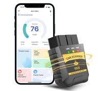 Journeyside OBD2 Auto Diagnostica Bluetooth Auto Scanner, Diagnosi Auto Professionale Code Lettore Per iOS&Android Spia Motore Controllo,Diagnostico Adatto alla Maggior Parte dei Veicoli a Benzina