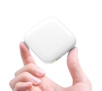 Journeyside Power Bank da 6000 mAh, Mini Power Bank da 10 W Piccola ma Forte Power Bank USB a Ricarica Rapida da 2,1 A, Caricabatterie Ultra Portatile per iPhone, Huawei, Xiaomi,Bianco02