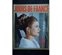 JOURS DE FRANCE 471 23 nov. 1963 Grace Kelly Cover + 5 p. - Farah impératrice - Sophia Loren - Zizi Jeanmaire - 126 p.