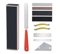 JOUSE Parti di Riparazione per Chitarra Bacchette di Livellamento In Metallo per Carta Vetrata per Chitarra Elettrica Set di Strumenti per Chitarre Acustiche per Basso