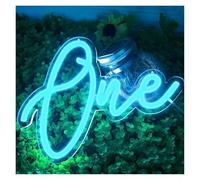 Jovarel Luce al neon Cifra per un LED per insegna al per neon per uno per luci per Ornamento(A)
