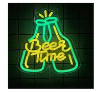 Jovarel Luce al neon Le insegne al neon Cheers, lampade d'atmosfera rilassanti, vengono utilizzate per decorare gli hotel