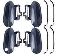 Jovarel Maniglie esterne per porte automobilistiche Maniglia esterna per portiera auto per BMW Serie 5 E39 1997-2003, 4 pezzi, apriporta esterno