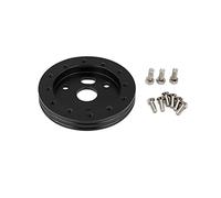 JOVERI 0. Kit Boss adattatore mozzo volante for auto a 6 fori da 0,5 pollici Grant APC 3 fori Adattatore per mozzo volante(Schwarz)