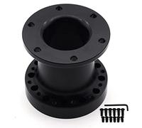 JOVERI 12/51/76/101 MM Universale Mozzo Volante Distanziatore Volante Hub Boss Kit Adattatore Distanziatore Nero Adattatore per mozzo volante(76MM)