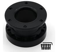 JOVERI 12/51/76/101 MM Universale Mozzo Volante Distanziatore Volante Hub Boss Kit Adattatore Distanziatore Nero Adattatore per mozzo volante(51MM)