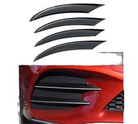 JOVERI 19, for Mercedes-Benz, Classe C, striscia decorativa for fendinebbia anteriore C260l/c180l, striscia decorativa for fendinebbia anteriore Modanatura fendinebbia per auto(Schwarz)