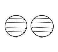 JOVERI 2 pezzi in metallo esterno copertura faro anteriore cornice decorativa, for Jeep, Wrangler TJ 1997-2006 Car Styling Coprifaro per auto