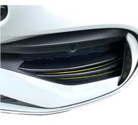 JOVERI 22, for Mercedes-Benz, Classe C C260l C200l Griglia di aspirazione dell'aria anteriore Striscia decorativa for fendinebbia Copertura telaio posteriore Modanatura fendinebbia per auto(Silver)