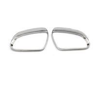 JOVERI 2PCS ABS Cromato Specchietto retrovisore Sopracciglio Scudo Pioggia Copertura Trim Car Styling Accessori, for Hyundai, for Kona 2017 2018 2019 Visiera Antipioggia per specchietto Laterale Auto