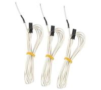 JOVERI 3 pezzi NTC 3950 100K Termistore con cablaggio da 1 metro for EinsyRambo Mainboard Prusa i3 MK2S/MK3 Stampante 3D Heatbed, for Hot End Sensore di temperatura a termistore