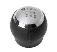JOVERI 6, for Superb, pomello del cambio manuale for auto, for Toyota, 2007 2008 2009-2013 12 mm leva della maniglia della trasmissione automatica parte di ricambio Pomello del cambio(Black Silver)