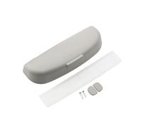 JOVERI Accessori Auto Custodia for Occhiali da Sole for Auto Custodia for Occhiali, for VW, for, for Mercedes-Benz, for Mazda, for Hyundai, for Chevrolet Portaocchiali da Sole per Auto(Grey)