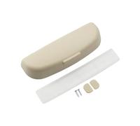 JOVERI Accessori Auto Custodia for Occhiali da Sole for Auto Custodia for Occhiali, for VW, for, for Mercedes-Benz, for Mazda, for Hyundai, for Chevrolet Portaocchiali da Sole per Auto(Beige)
