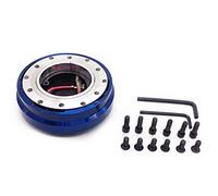JOVERI Accessori for auto kit boss a scatto adattatore for mozzo a sgancio rapido ultrasottile for volante automatico universale Adattatore per mozzo volante(BLUE)