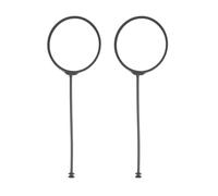 JOVERI Anello di corda for cavo copertura del tappo serbatoio carburante, for, for Serie 7 E65/E66/E67 F01/F02/F03/F04 G11/G12 2001 Cavo per tappo serbatoio carburante per auto(2Pcs B)