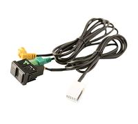 JOVERI Cavo interruttore USB AUX for auto Adattatore audio USB RCD510 RNS315, for Passat B6 B7, for Golf 5 MK5, for Golf 6 MK6, for Jetta 5 MK5 Porta USB per auto