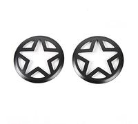 JOVERI Coprilampada for fendinebbia anteriori, for Jeep, Wrangler JK 2007-2017 Luci di svolta in lega di alluminio Decorazione esterna Coprifaro per auto