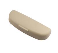 JOVERI Custodia for Occhiali da Sole for Auto Custodia for Occhiali, for Mitsubishi, Lancer 10 9 ASX Outlander Pajero Sport Eclipse Cross Accessori Portaocchiali da Sole per Auto(Beige)