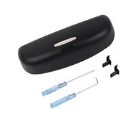 JOVERI Custodia for Occhiali da Sole for Auto for Auto-Styling CRV City, for Civic, HRV HR-V Jade, for Accord, Odyssey 2014+ Accessori Auto Portaocchiali da Sole per Auto(Schwarz)
