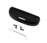 JOVERI Custodia for Occhiali da Sole for Auto, for BMW, X1 X3 F25 X5 F15 F85 F20 F21 F30 F35 F48 F80 F32 F33 F82 F83 F10 F18 F11 Custodia for Occhiali Portaocchiali da Sole per Auto(Schwarz)