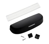 JOVERI Custodia for Occhiali da Sole for Auto, for Mitsubishi, Lancer ASX Outlander Pajero L200, for Renault, for Samsung, Accessori QM6 QM3 Portaocchiali da Sole per Auto(Schwarz)
