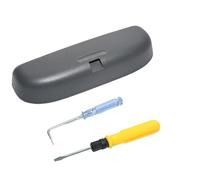 JOVERI Custodia for Occhiali da Sole for Auto in ABS, for Lexus, IS 300 350 IS300 IS350 IS500 2019-2021 Accessori Portaocchiali da Sole per Auto(Deep Gray)