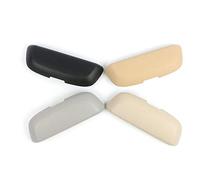 JOVERI Custodia for Occhiali da Sole in ABS 4 Stili F10 F11 F32 F30 F15 F16 F25 F26 36 G20 G30, for BMW, Scatola portaoggetti Universale for Occhiali Portaocchiali da Sole per Auto(Beige)