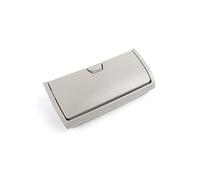 JOVERI Custodia for Occhiali for Auto 1pc, for BMW, Serie X5 X6 F15 F16 Accessori for Auto Porta Occhiali da Sole Gabbia portaoggetti Custodia portaoggetti Portaocchiali da Sole per Auto(Grey)