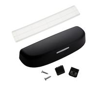 JOVERI Custodia for Occhiali for Occhiali da Sole for Auto di aggiornamento, for Mazda, 3 6 Axela CX-5 Cx5 Cx7 Sx4, for Swift, Grand Vitara Jimny Accessori Portaocchiali da Sole per Auto(Schwarz)