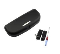 JOVERI Custodia Protettiva for Occhiali da Sole for Occhiali da Guida for Auto in ABS, for Toyota, C-HR CHR 2016-2023 Accessori Portaocchiali da Sole per Auto(Black Single Clip)