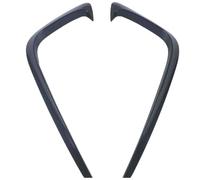 JOVERI For Ford, 20 strisce decorative for la cornice del parabrezza anteriore con contorno netto, for fendinebbia, for carrozzeria esterna. Modanatura fendinebbia per auto(Silver)