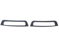 JOVERI For Hyundai, 21, for Mistra, cornice decorativa for presa d'aria anteriore, striscia luminosa interna Toppa per presa d'aria del pannello strumenti(Silver)