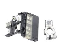 JOVERI Fusibile for batteria con collegamento fusibile 1 pz 24380-79913 24380-bb50a Connettore nero, for Nissan, for Infiniti, plastica, for G35 Connettore fusibile batteria