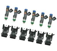 JOVERI Iniettori di carburante, for EV14 A4 TT Accessori for auto 2/12X 0280158117 iniettori Iniettore di carburante(BLACK 12Pcs)