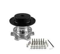 JOVERI Kit boss adattatore mozzo a scatto a sgancio rapido for volante in alluminio RS-QR001 Adattatore per mozzo volante(Silver)