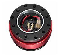 JOVERI Kit Boss adattatore mozzo a scatto for volante universale for auto a 6 fori in alluminio a 6 fori Adattatore per mozzo volante(Rot)