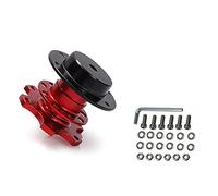 JOVERI Kit boss adattatore mozzo a sgancio rapido a scatto for volante universale, for BMW, E34 EP-CA0011 Adattatore per mozzo volante(Rot)