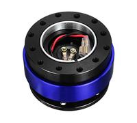 JOVERI Kit boss adattatore mozzo a sgancio rapido for volante universale in alluminio Bittet 6061 T6 Adattatore per mozzo volante(Blue)
